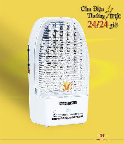 ĐÈN SẠC MODEL 2500 LED