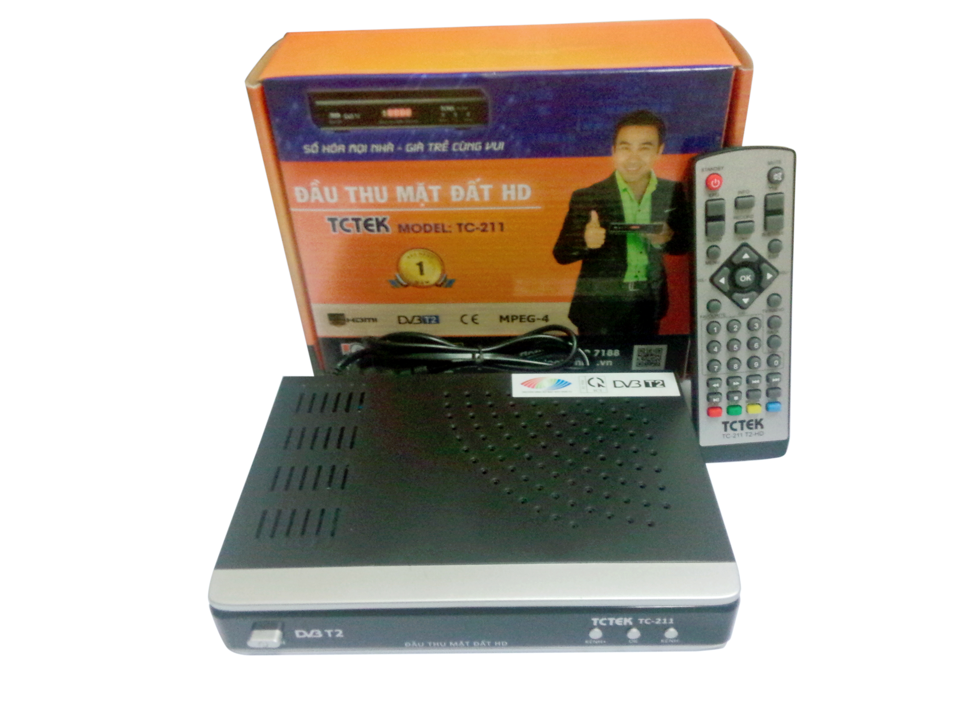 ĐẦU THU DVB -T2 TC TECH