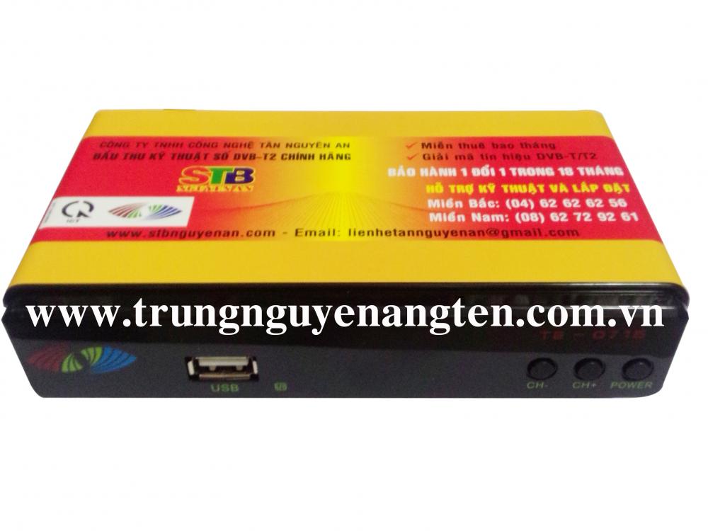 ĐẦU THU DVB T2-0715 KHÔNG PHÍ THUÊ BAO,TIÊU CHUẨN VÀ TIỆN ÍCH