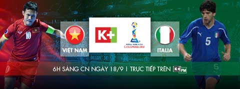 ĐT futsal Việt Nam tự tin trước trận cầu lịch sử gặp Italia