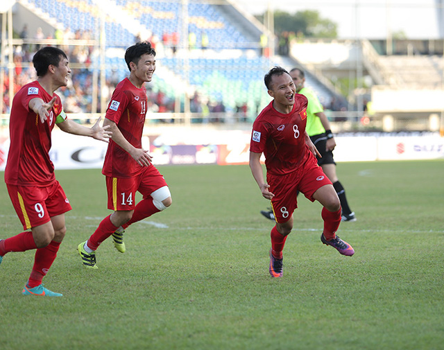 Thắng hai trận ở AFF Cup 2016, Việt Nam tăng 7 bậc trên bảng xếp hạng FIFA