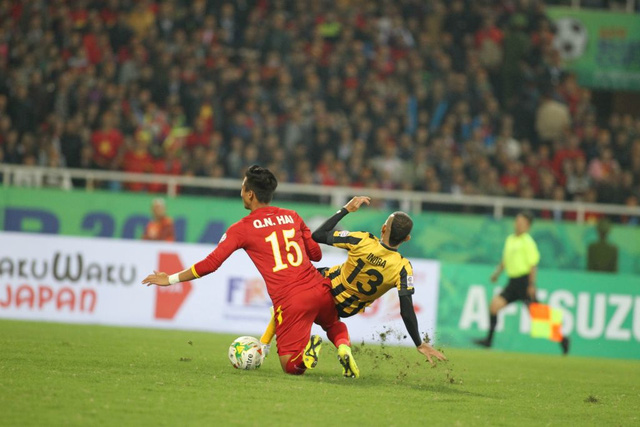 Đội tuyển Việt Nam chưa hề ngược dòng thành công ở bán kết AFF Cup